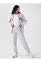 Xside Gray Elastic Waist Women's Jogger Sweatpants