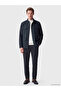 Southblue Navy Blue Regular Fit High Collar Men's Jacket - 2