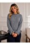 Women's Ruffle Detailed Buttoned Knitwear Cardigan Long Sleeve Casual Top - 3