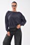 Women's Boat Neck Sweatshirt 265115 - - 4
