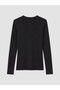 Lcw Everyday Black Crew Neck Women's Bodysuit - 6