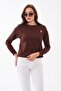 Women's Rabbit Embroidered Two-Thread Sweatshirt 265070 - 4