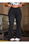 Women's Smoked Denim Pants Plus Size - 4