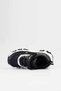 Girl's Black Sports Shoes with Velcro Flexible Laces and Thick Sole Casual Sneakers - 4