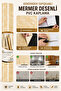 Self Adhesive Yellow Marble Patterned Pvc Covering Foil Countertop Table Cabinet 60X100Cm - 3