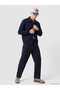 Xside Navy Blue Relax Fit Gabardine Men's Jacket - 2