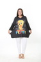 Women's Printed Lycra Viscose Plus Size Tunic - 5