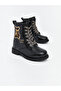 Alita City Lcw Steps Black Baby Girl Boots with a Difference - 3