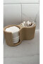 Cotton and Ear Swab Organizer Pad and Swab Holder Bathroom Organizer - 2