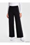 Lcw Modest Black Stripe Detailed Soft Touch Women's Sweatpants - 2