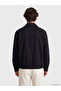 Lcw Vision Black Regular Fit Shirt Collar Men's Jacket - 4