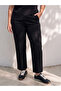 Lcw Petite Black Soft Touch Women's Sweatpants - 6