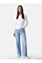 Lcw Everyday White Crew Neck Women's Ribbed Bodysuit - 2