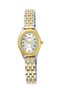 Minimal Oval Case Vintage Model Women's Metal Steel Strap Wristwatch with 2 Years Warranty - 2