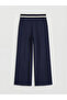 Two Mt Shop Quality Lcw Everyday Navy Blue Diving Fabric Plain Standard & Regular Women's Sweatpants - 6