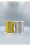 Decorative Silver Glitter Monofilament Thread - 90 Meters - 2