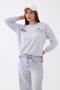Women's Back Print Detailed Crew Neck Sweatshirt 265118 - - 4