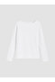 Two Mt Shop Quality White Combed Cotton Plain Tight & Slim Long Sleeve Women's Bodysuit - 5
