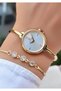 Original-Women's Wristwatch - Gold Color Minimal - Adjustable Steel Band - Bracelet Gift - 2