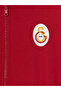 Red Hooded Galatasaray Printed Boys' Sweatshirt - 4