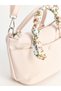 Lcw Accessories Women's Shoulder Bag with Pink Scarf Detail - 3