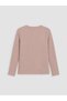 Lcw Kids Gray Crew Neck Glitter Girls' 2-Piece T-Shirt - 7