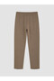 Lcwaikiki Classic Brown Regular Fit Men's Sweatpants - 5