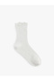 Ruffled Cotton 4-Piece Sock Set - 2