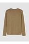 Esvab • Modern & Distinctive Zero Roba Collar Long Sleeve Men's T-Shirt - 7