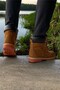 Genuine Leather Nubuck Men's Boots CINNAMON - 3