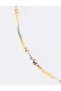 Mixed Bead Detailed Double Color Dorica Necklace - 2