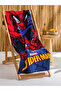 Lcw Accessories Red Spider-Man Printed Cotton Boys' Beach Towel