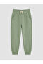 Beige Patterned Boys' Tracksuit Set - 5