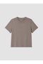 Two Mt Shop Quality Koor Sport Brown Combed Cotton Plain Standard & Regular Women's Sports T-Shirt - 5