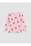 Sparkling Choices from Shining Store Zero Roba Collar Printed Girls' Pajama Set - 3