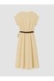 Two Mt Shop Quality Lcw Comfort Beige Plain Dress - 7