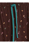 Lcw Dream Brown Crew Neck Printed Women's Pajama Set - 6