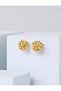 Gold Color Dorika Bead Detailed Earrings
