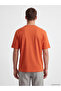 Lcw Vision Orange Crew Neck Printed Men's T-Shirt - 4