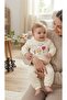 Baby Girl Long Sleeve Spring Floral Patterned Set