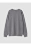 Two Mt Shop Quality Lcw Kids Gray Printed Boys' Soft Touch Sweatshirt - 6
