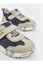 Şirinbebe Beige Lace-Up and Velcro Baby Boy Sports Shoes - 3