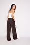 Fularli Draped Pants Brown - 4