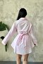 Pink Belted Double Suit - 4