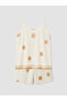 Lcw Dream Ecru V-Neck Rope Strap Women's Shorts Pajama Set - 5