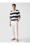 I Devrik Roba Collar Color Block Men's Sweatshirt from Freezen Store - 3