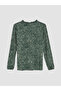 Lcw Grace Green Tie Neck Patterned Blouse - 6