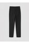Lcw Modest Black High Waist Women's Cigarette Pants - 4