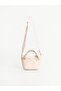 Lcw Accessories Women's Shoulder Bag with Pink Scarf Detail