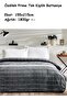 Prime -Masculine Plate K.Grey- Single Person Blanket (155X215) - 2